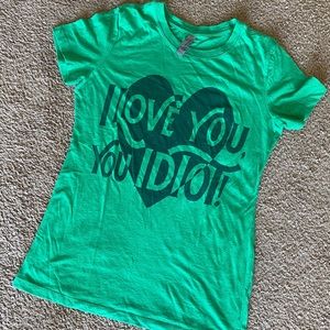 Gilmore Girls “I Love You, You Idiot” t-shirt